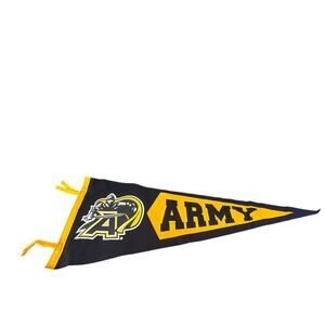 Vintage Army Black Knights Felt Pennant Mancave Made in USA Collegiate Sports
